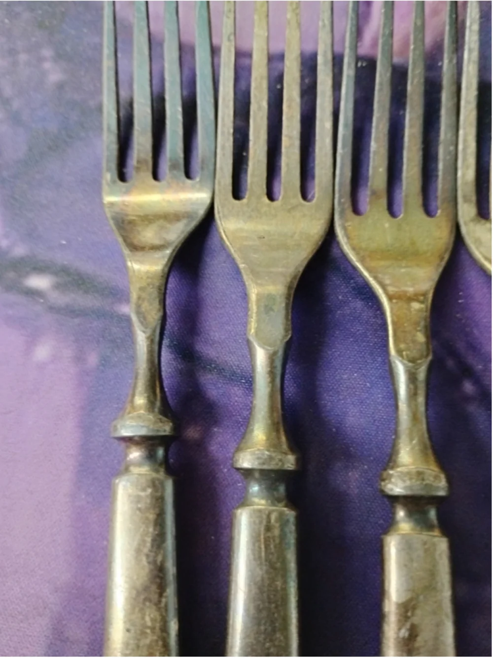 Antique Rogers & Bro. 12 Silver Plate Fork Waterbury Conn 7 3/4